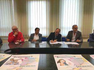 Siglato protocollo d`intesa fra Asp e Confcommercio per promuovere l`adesione agli screening oncologici 