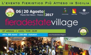 Pedara: si rinnova l`appuntamento con FIERA d`ESTATE VILLAGE