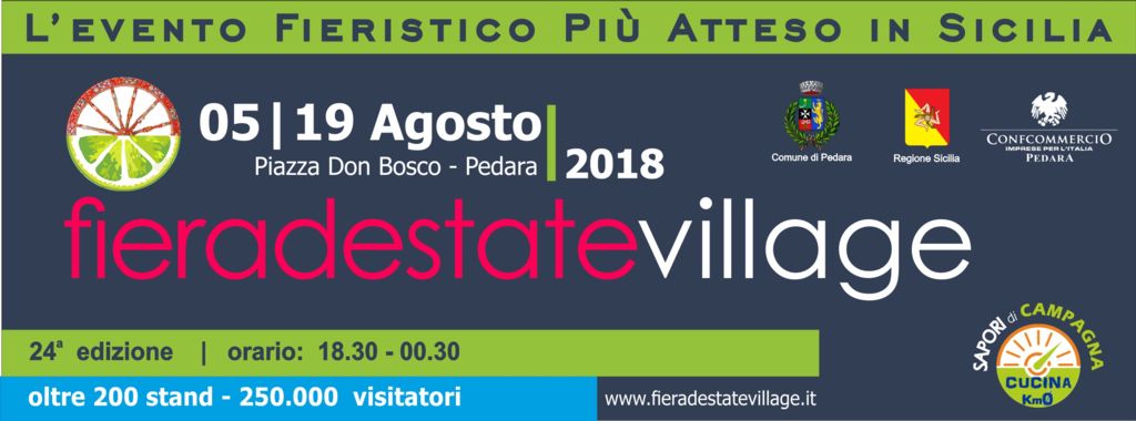 Ritorna a Pedara Fiera d`Estate Village