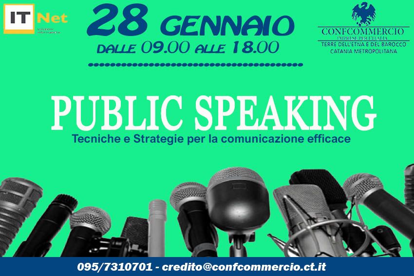 PUBLIC SPEAKING: tecniche e strategie per la comunicazione efficace