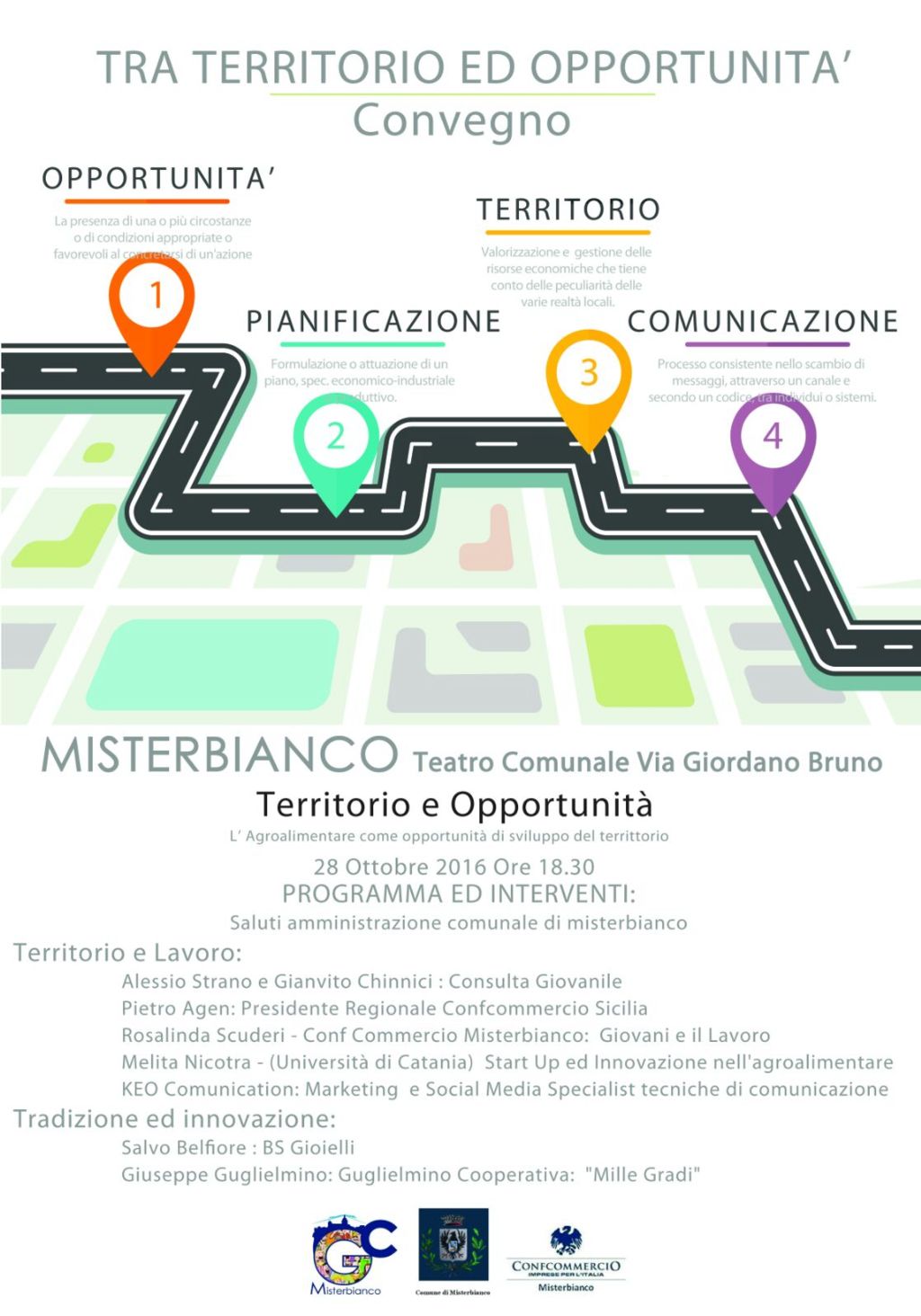 Tra territorio ed opportunità - Misterbianco, 28 ottobre 2016 ore 18,30