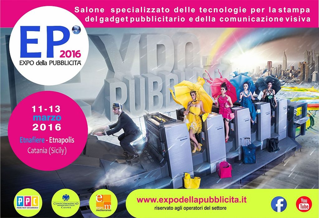 EXPO della PUBBLICITA` 2016 apre i battenti venerdì 11 marzo