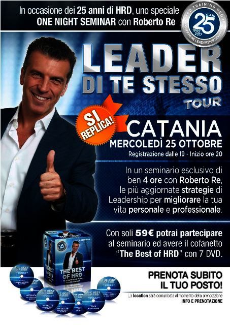 LEADER DI TE STESSO TOUR CON ROBERTO RE 