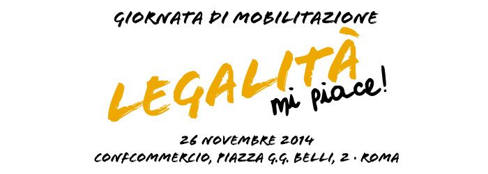 Ritorna la giornata di mobilitazione «Legalità mi piace»