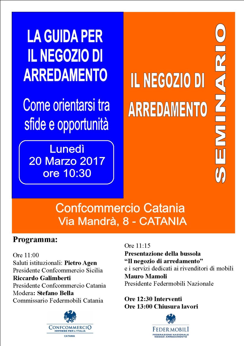 Il negozio di arredamento la guida delle Bussole presentata ai mobilieri