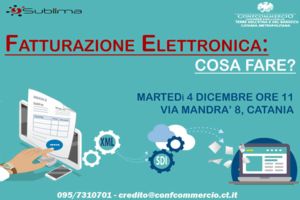 Corso Fatturazione Elettronica SublimApp — Presentazione Software Confcommercio