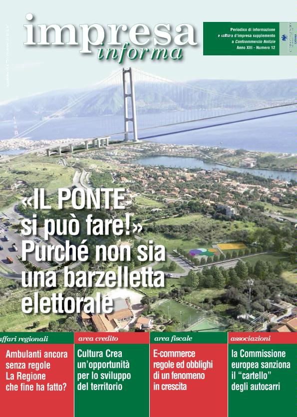 IMPRESA INFORMA ANNO XIII NUMERO 12