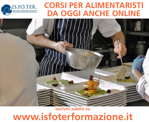 Corsi per alimentaristi on line - Sicurezza alimentare